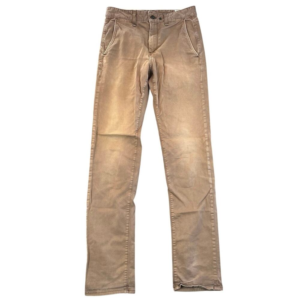Rag & Bone Men’s Chino Pants Umber Brown Slim Straight Men’s Size 29 L31